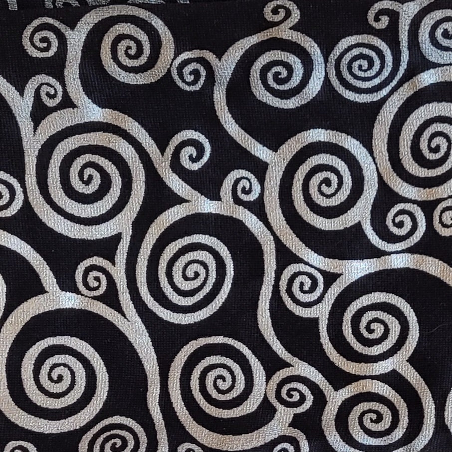 Hand-Printed Trouser Sock Klimt