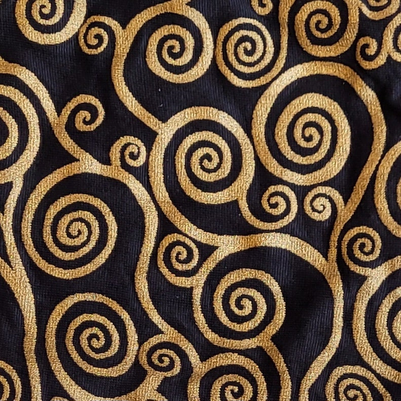Hand-Printed Trouser Sock Klimt