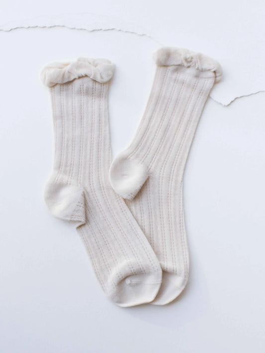 Moment See Through Lace Socks