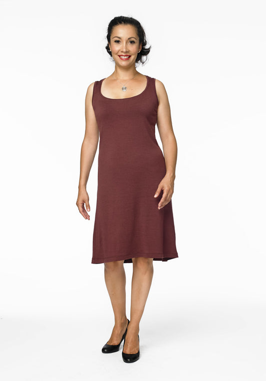 Kari Sleeveless Merino Wool Dress