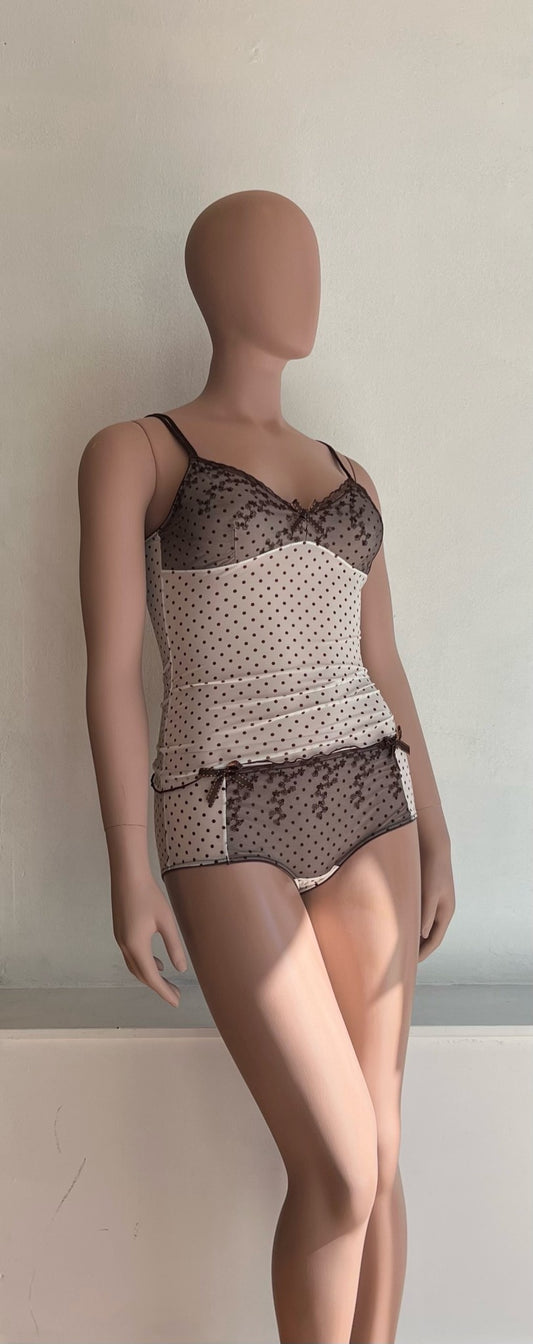 Dotted Stretch Camisole