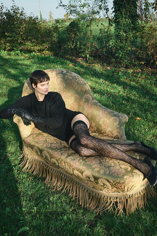 Compass Rose Thigh-Highs