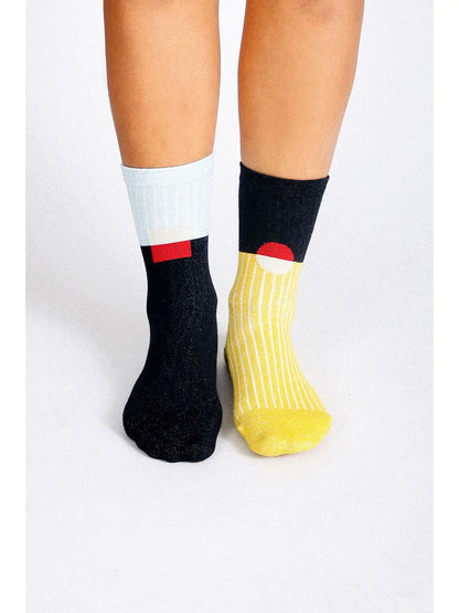 Casey Shimmer Ankle Sock