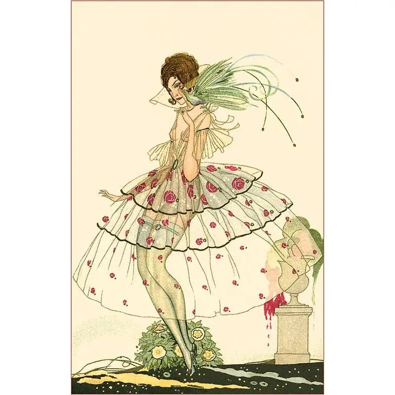 Vintage Image Postcard Bird of Paradise