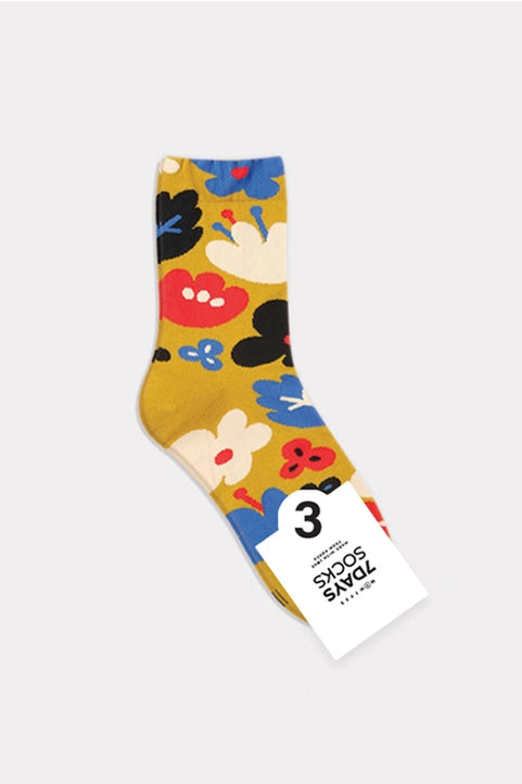 Flower Fleur Socks