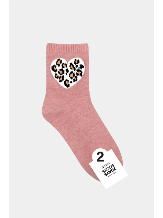 Fuzzy Heart Crew Rose