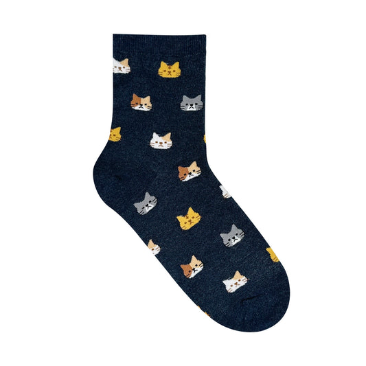 Cat Friends Crew Navy