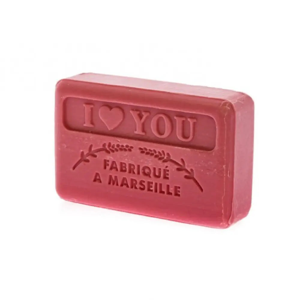 I Love You French Soap