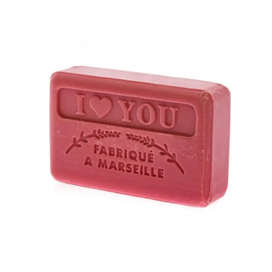 I Love You French Soap