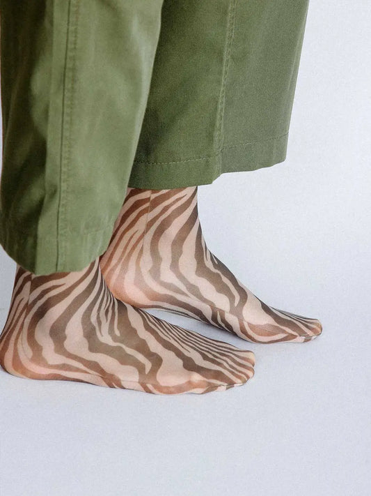 Wild Tiger Ankle Sock