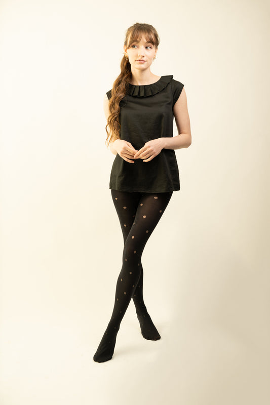 Shadow Dot Tights