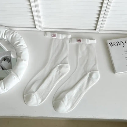 Elegant Trim Sheer Socks