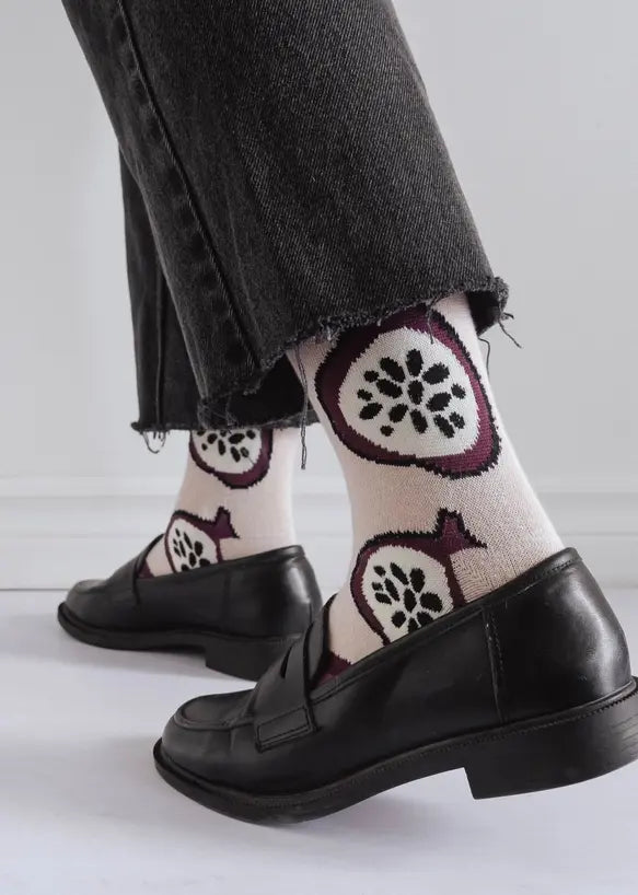 Gettin Figgy With It Socks