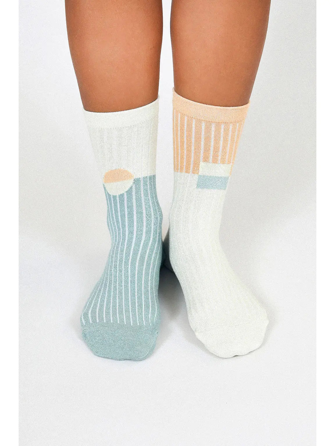 Casey Shimmer Ankle Sock