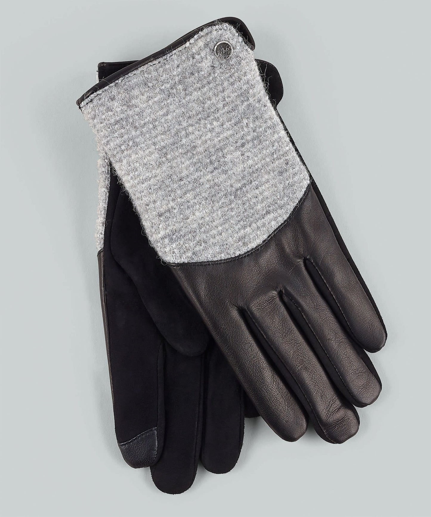Mixed Media Leather Glove EG0163