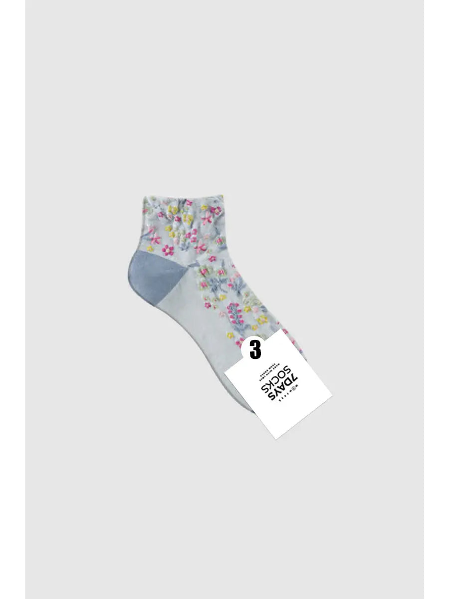 Harga Garden Ankle Socks Lt. Blue