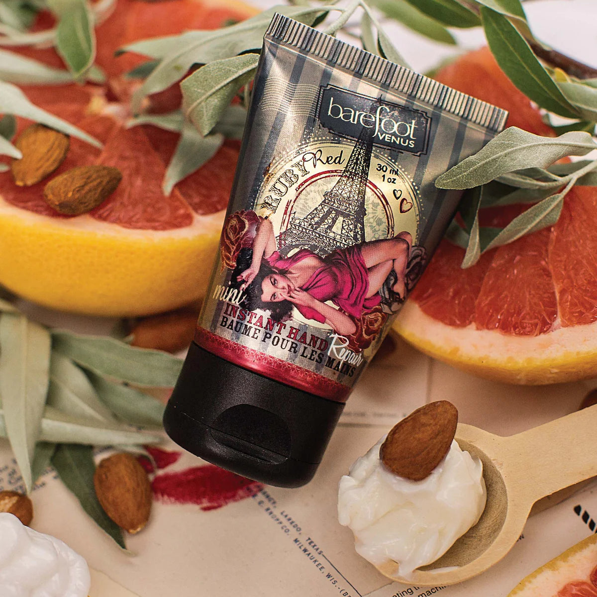 Ruby Red Instant Hand Repair Balm Mini 1 oz
