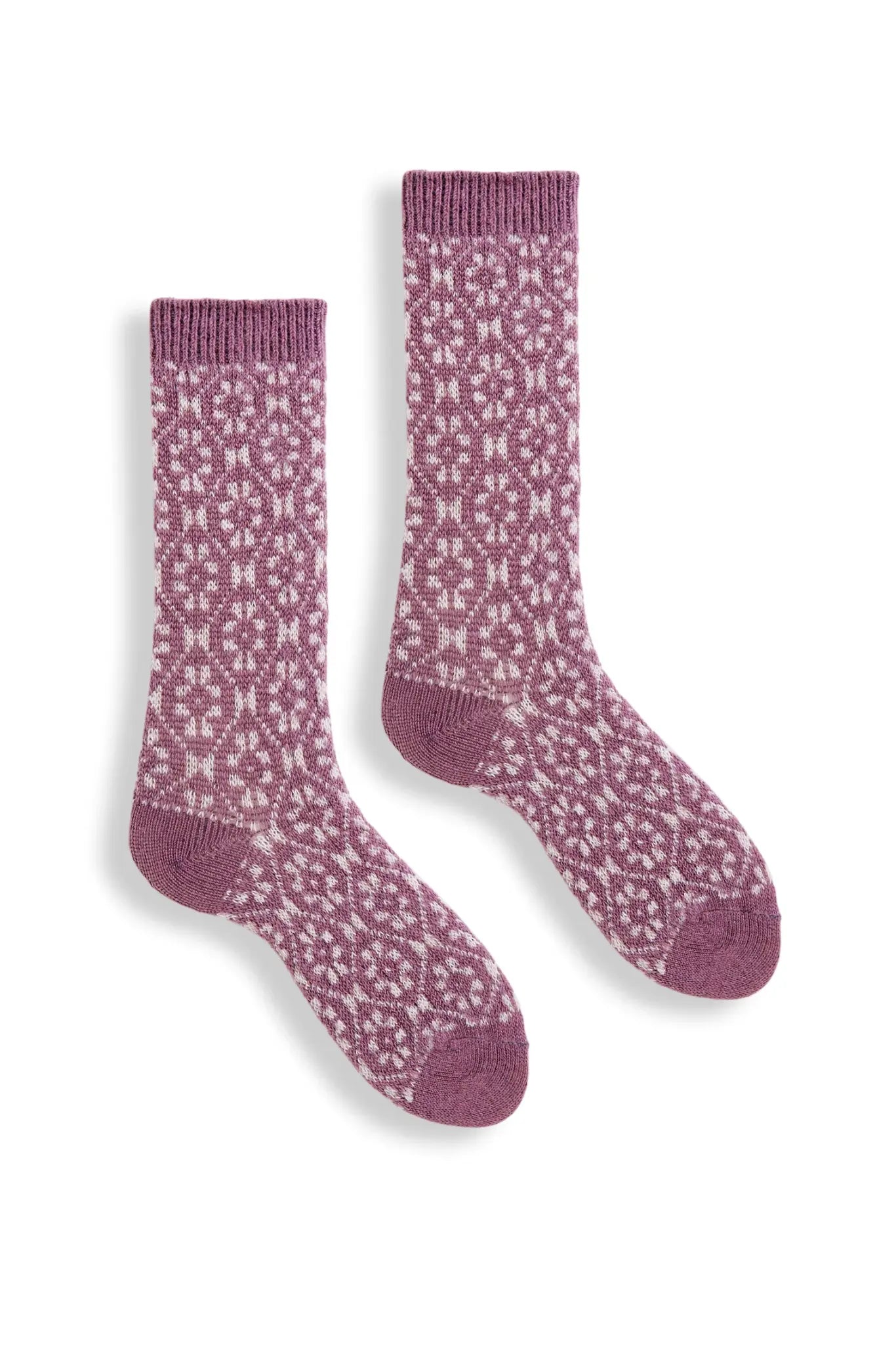 Aster Flower Crew Cashmere
