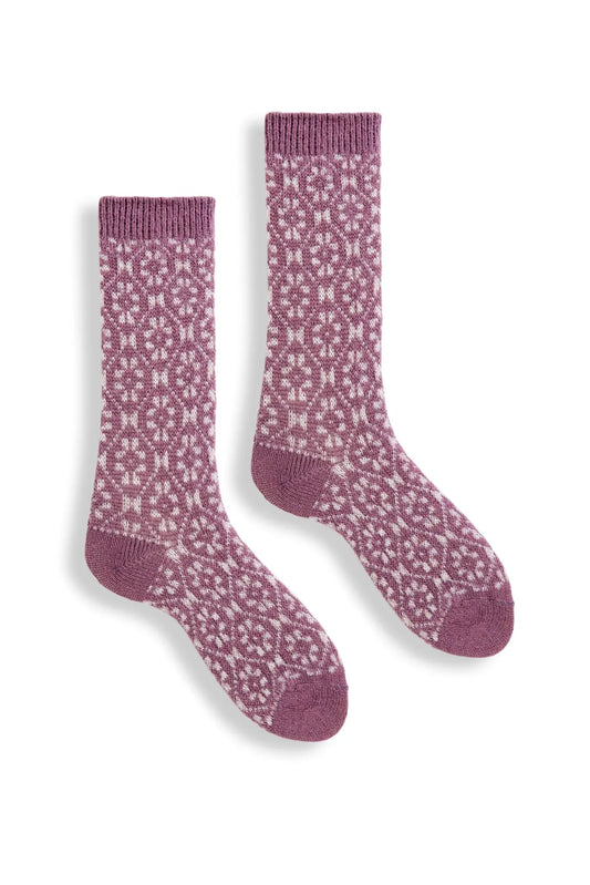Aster Flower Crew Cashmere