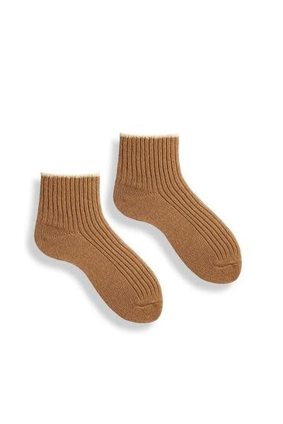 Tipped Rib Shortie Cashmere