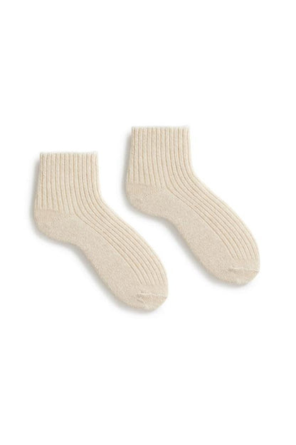 Tipped Rib Shortie Cashmere