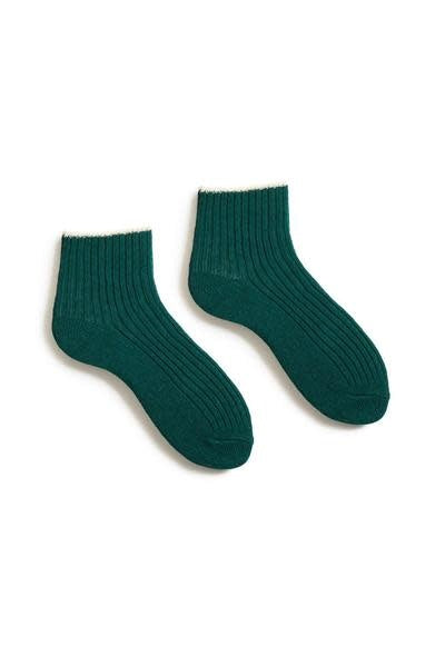 Tipped Rib Shortie Cashmere