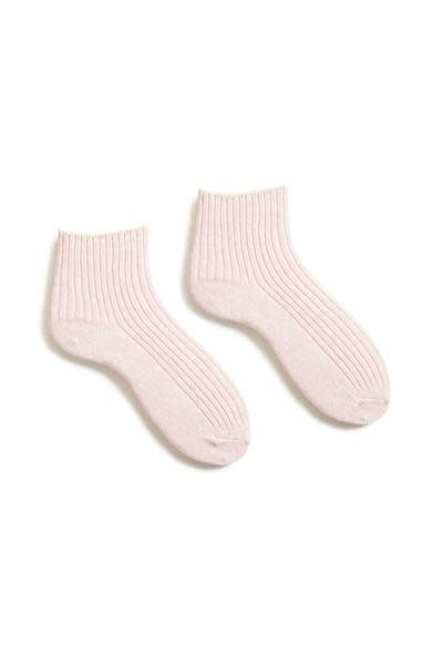 Tipped Rib Shortie Cashmere